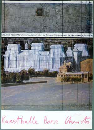 Christo - Wrapped Reichstag verkocht voor € 220!