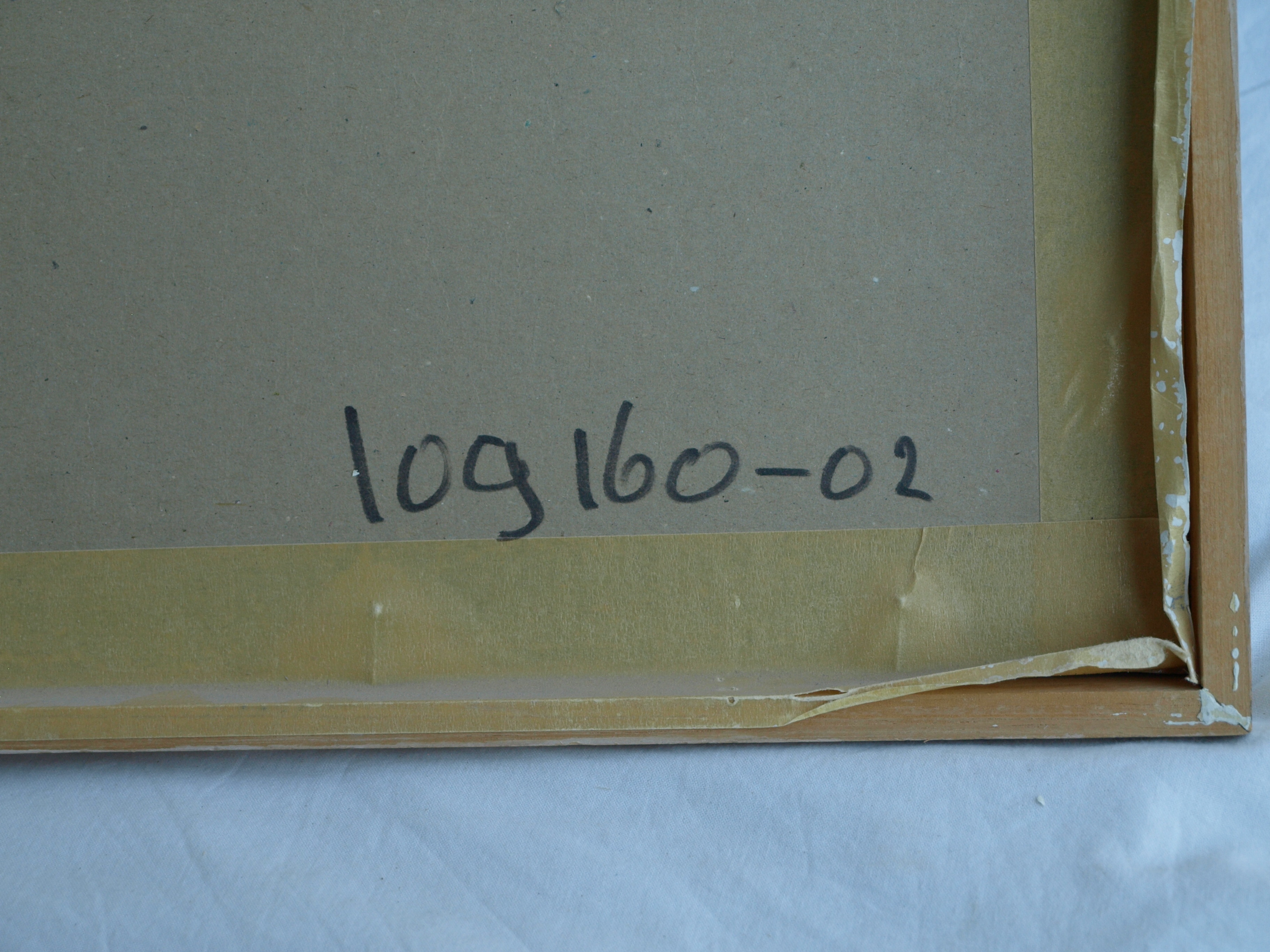 Kars Persoon - Glasverf op papier , Metamorphose II – gesigneerd & ingelijst – 1985  kopen? Bied vanaf 1!