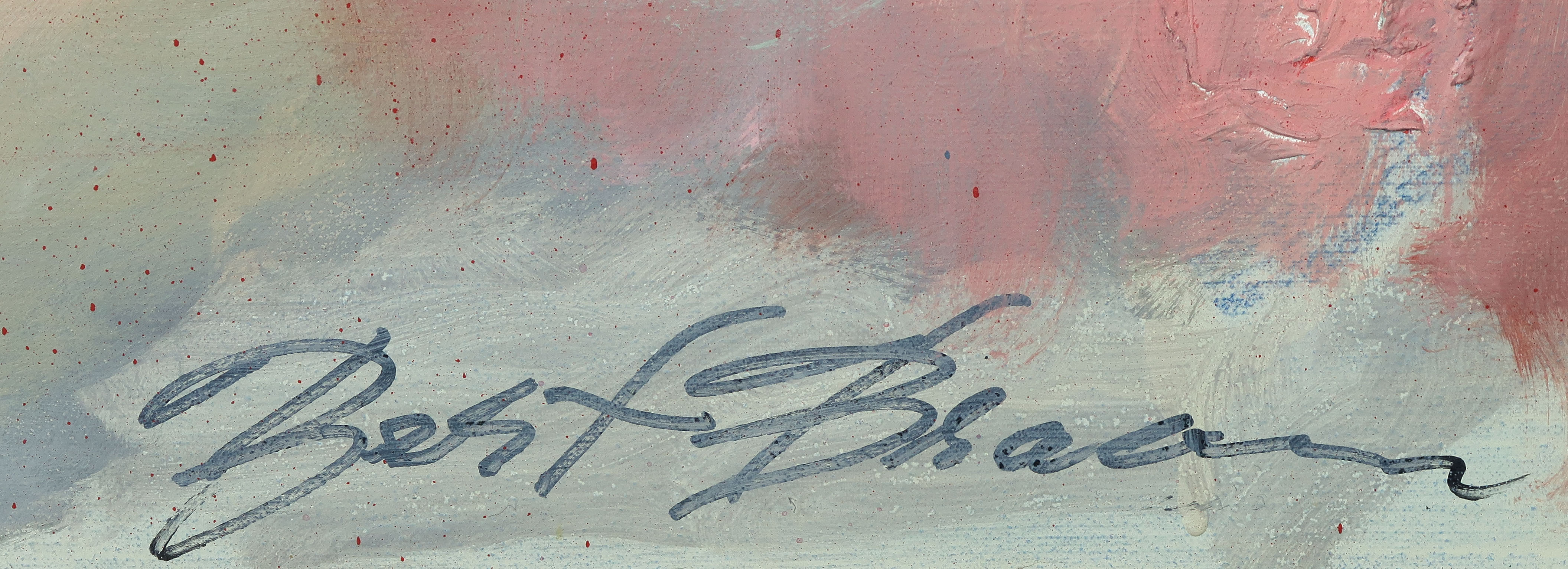 Bert Braam - Acryl op doek, Kompositie 2 - Ingelijst (Groot) kopen? Bied vanaf 200!