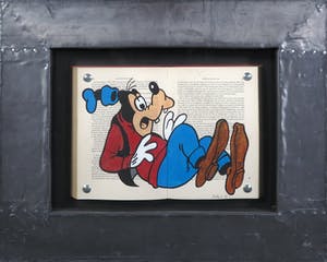 Jan Bollaert - Gemengde techniek op papier, Antropobiologie - Ingelijst kopen? Bied vanaf 1!