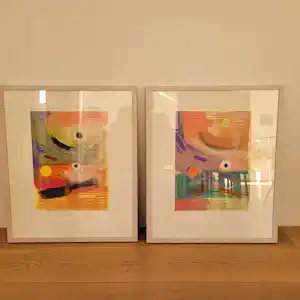 Xandra Donders - Romance (geel/oranje) exemplaar 30 van 50 vendu pour 80€ !