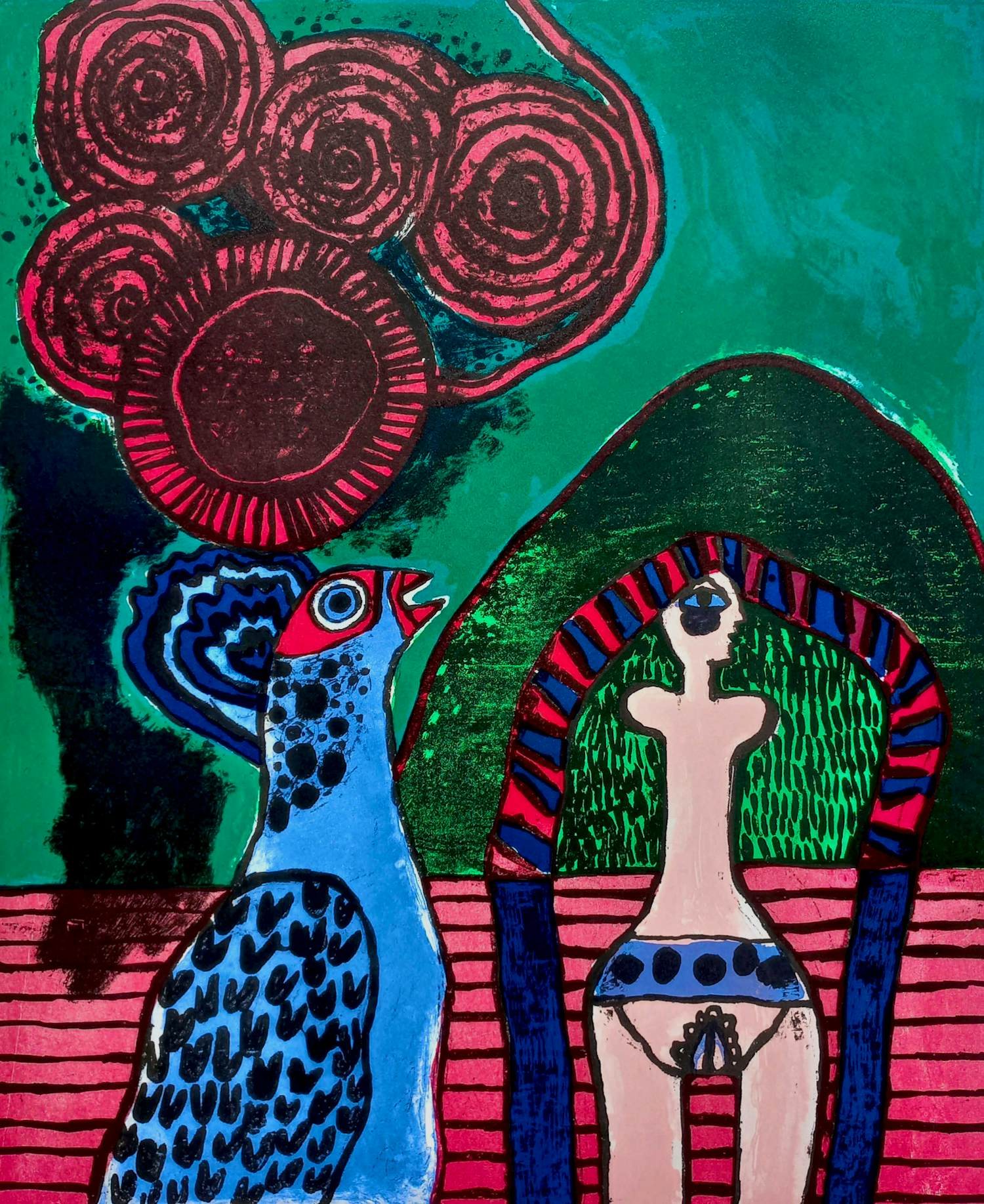 Corneille - Soleil vert de Coatzacoalcos, litho kopen? Bied vanaf 250!