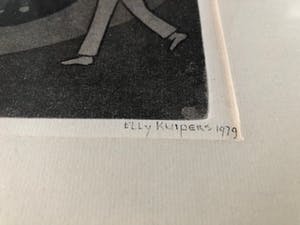 Elly Kuipers - ets - dansende muzikanten kopen? Bied vanaf 1!