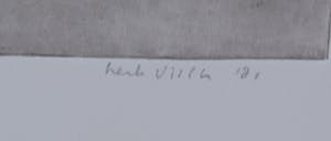 Henk Visch - Ets, In een onbeantwoord zijn kopen? Bied vanaf 1!