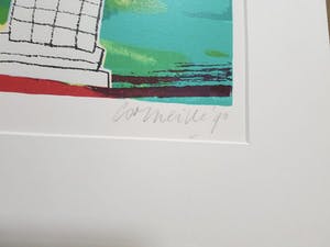 Corneille - Zeer grote kleurenlitho handgesigneerde gedateerd 1990 en genummerd 225/250 kopen? Bied vanaf 220!