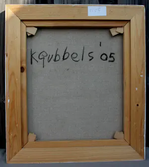 Klaas Gubbels - Ingelijste gemengde techniek op doek: "Shadow" - 2005 kopen? Bied vanaf 2399!