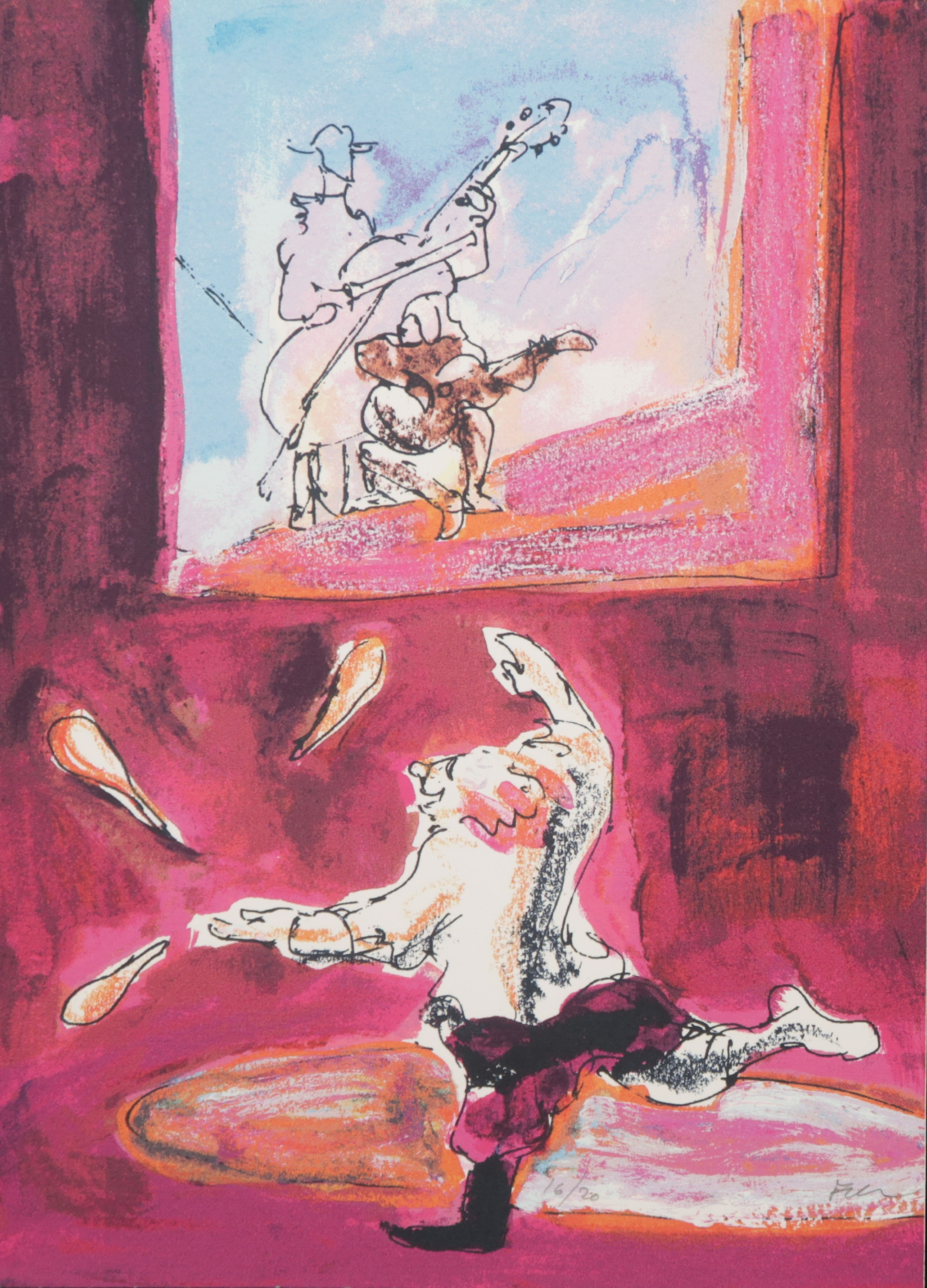 Luis Filcer - Litho, Circus kopen? Bied vanaf 20!