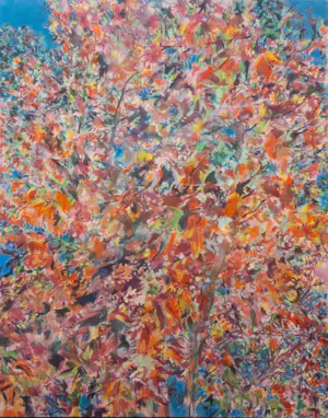 AcheterIen Lucas - Acryl op linnen, Zonder titel - Ingelijst (Zeer groot)? Enchérissez de 1500!