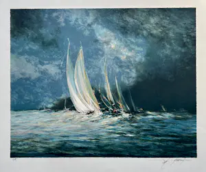 Francois D'Izarny - Voiliers en mer kopen? Bied vanaf 30!