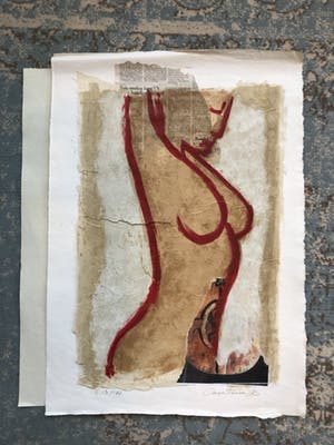 Casper Faassen - Staand naakt groot I kopen? Bied vanaf 200!