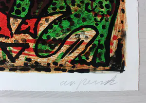 A.R. Penck - "Stier und Nashorn" kopen? Bied vanaf 1200!