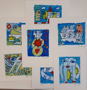 Hannes Kuiper - Serie van 7 kopen? Bied vanaf 20!