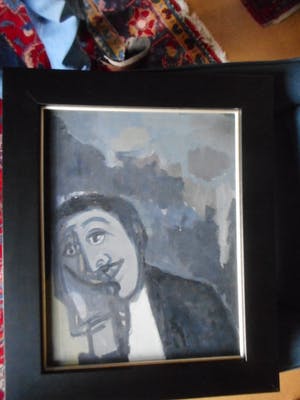 Metten Koornstra - Portret van een leunende man kopen? Bied vanaf 100!