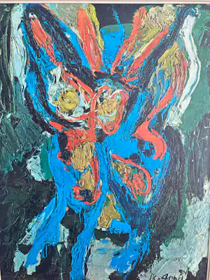 Karel Appel - Abstract vendu pour 49€ !