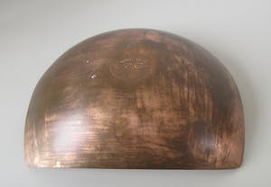 Curiosa - Modernistische koperen Kunst Emaille schaal - JE Kunst Email kopen? Bied vanaf 1!