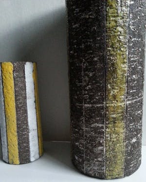 Faience- en Tegelfabriek Westraven - Leendert Blok - 2 Vasen kopen? Bied vanaf 20!