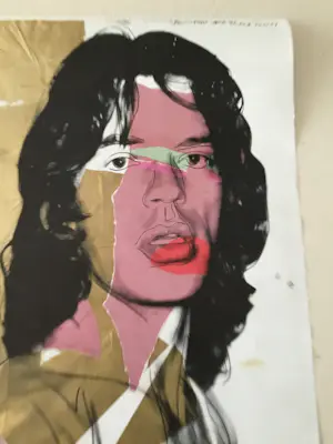 Andy Warhol - Mick Jagger kopen? Bied vanaf 100!