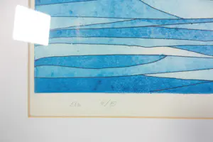 Helmut Böhm - Ets, West East- Ingelijst kopen? Bied vanaf 40!