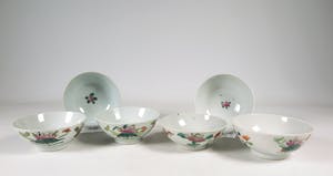 Curiosa - Lot van zes Chinees porseleinen kommetjes van rond 1900 kopen? Bied vanaf 50!