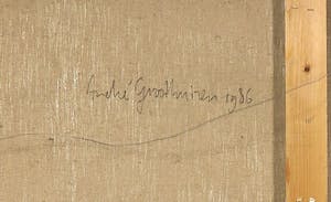 Andre Groothuizen - Acryl op doek, Zonder titel - Ingelijst (Zeer groot) kopen? Bied vanaf 100!
