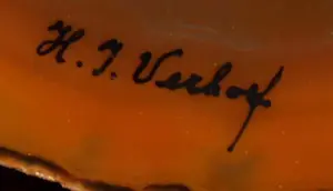 Hans Verhoef - Schildering op natuursteen: vlinder op een citroen kopen? Bied vanaf 295!