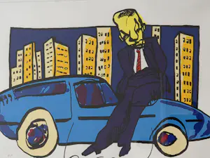 Herman Brood - Sharp Dressed - Handgesigneerd - E.A kopen? Bied vanaf 700!