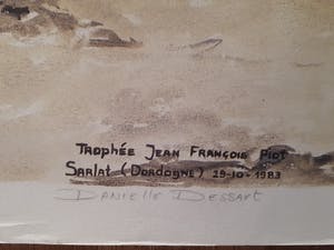 Danielle Dessart - Trophee Jean François piot, Sarlat (Dordogne) 19-10-1983 kopen? Bied vanaf 70!