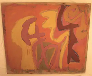 Joseph Halevi - Acryl op canvas , Pattern – Groot , Ingelijst, 130 x 150 cm kopen? Bied vanaf 1!