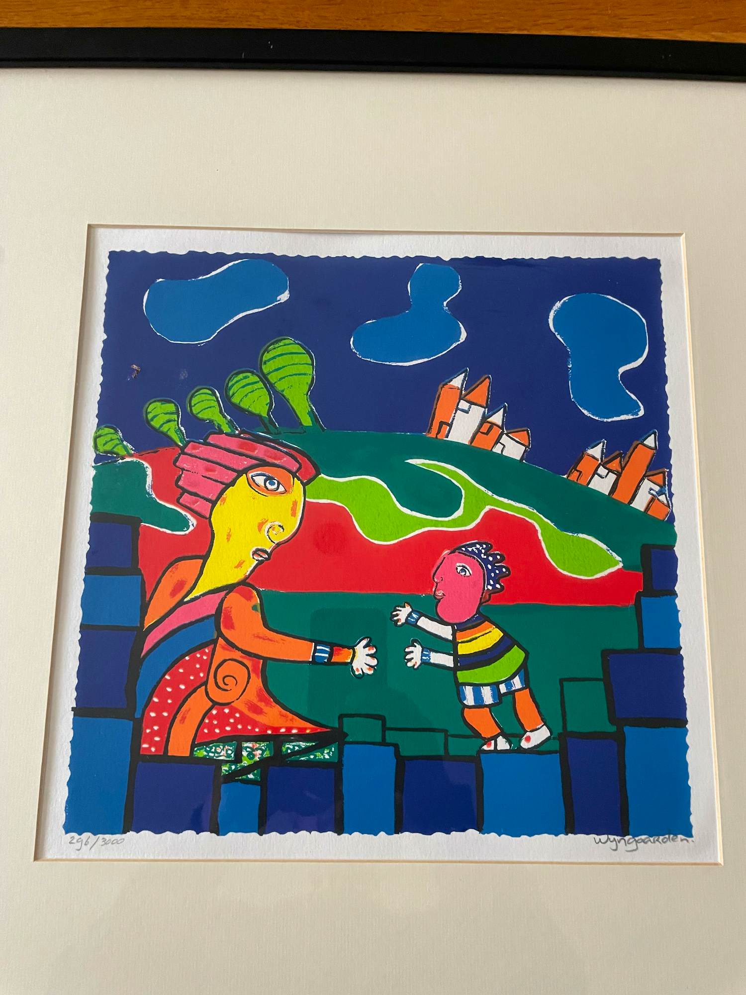 Maartje Wijngaarden - Prachtige ingelijste zeefdruk kopen? Bied vanaf 25!