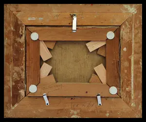 Jan Simon Knikker (jr.) - Rivierlandschap met vissersboot kopen? Bied vanaf 395!