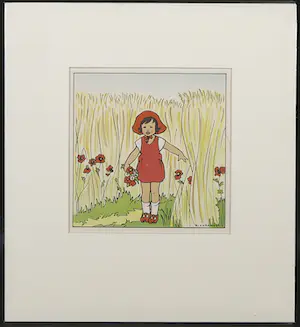 Rie Cramer - Lot van drie litho's (ca. 1920), illustraties voor kinderboeken kopen? Bied vanaf 80!