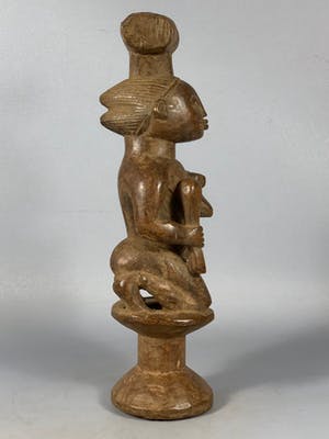 Yoruba - 210123 - African Yoruba statue - Nigeria kopen? Bied vanaf 35!
