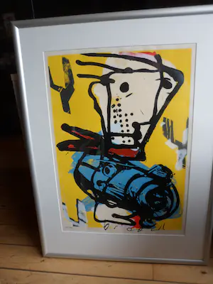 Herman Brood - Zeefdruk, titel, "Lucky Luke ” kopen? Bied vanaf 375!