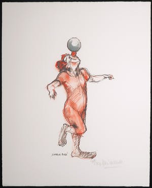 Kees Verkade - Litho, Charlie Rivel kopen? Bied vanaf 10!