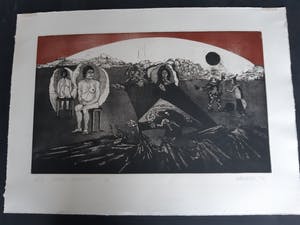 Willem F. Wagner - Dubbel landschap kopen? Bied vanaf 8!