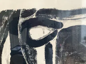 Bram van Velde - Zwart-wit litho uit 1966 kopen? Bied vanaf 350!