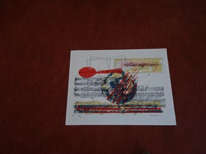 Sam Middleton - Compleet portfolio Everbody's Music Book 14 zeefdrukken 63/75 kopen? Bied vanaf 595!