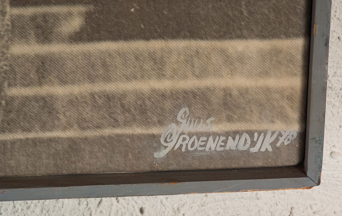 Guus Groenendijk - Parijs 1964 - Foto emulsie zeefdruk op doek gemonteerd op frame van vezelplaat kopen? Bied vanaf 10!