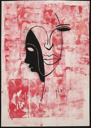 Niet of onleesbaar gesigneerd - Lot van drie werken in gemengde techniek kopen? Bied vanaf 1!