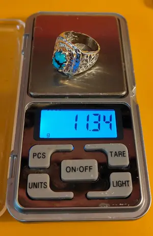 Zilver - 5 prachtige ringen van 925 zilver met natuurlijke edelstenen kopen? Bied vanaf 200!