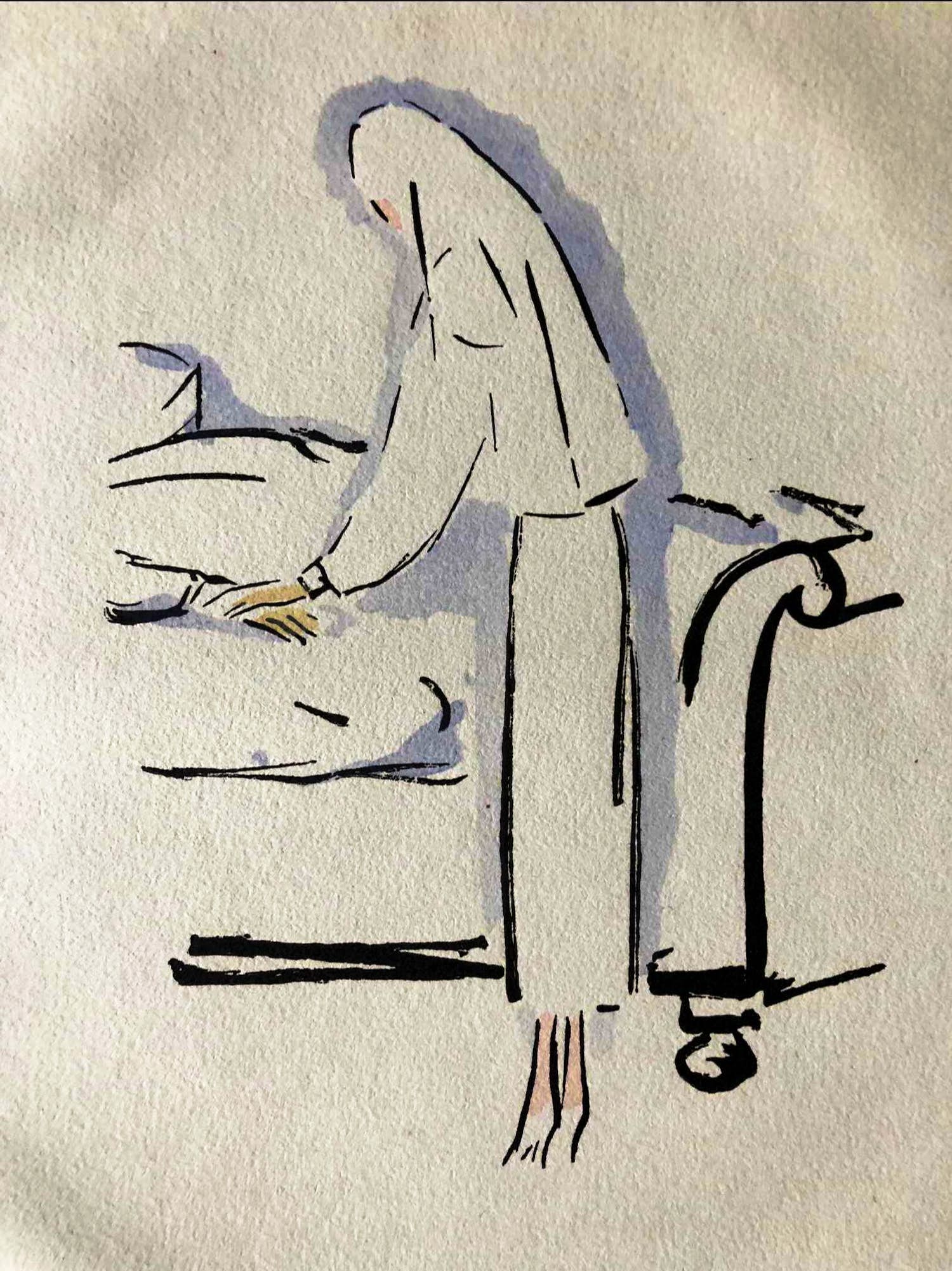 Kees van Dongen - In het ziekenhuis - 1925 kopen? Bied vanaf 165!