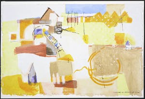 Anneke Peereboom - Zeefdruk op geschept papier, Luce del giorno III kopen? Bied vanaf 1!