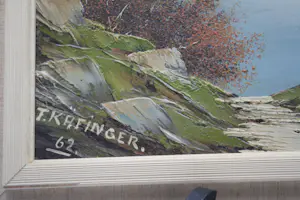 Niet of onleesbaar gesigneerd - Olie Verf Schilderij F,Kafinger kopen? Bied vanaf 1!