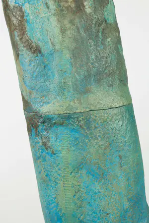 Wilma Schipholt - Keramieken beeld, Blauw figuur kopen? Bied vanaf 200!