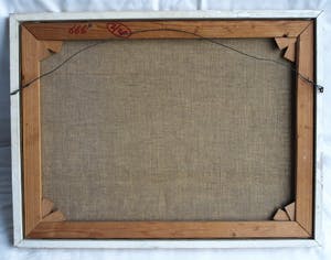 Clement van Vlaardingen - Ingelijst, olieverf op doek , “Bonn” – ca. 1960 kopen? Bied vanaf 75!