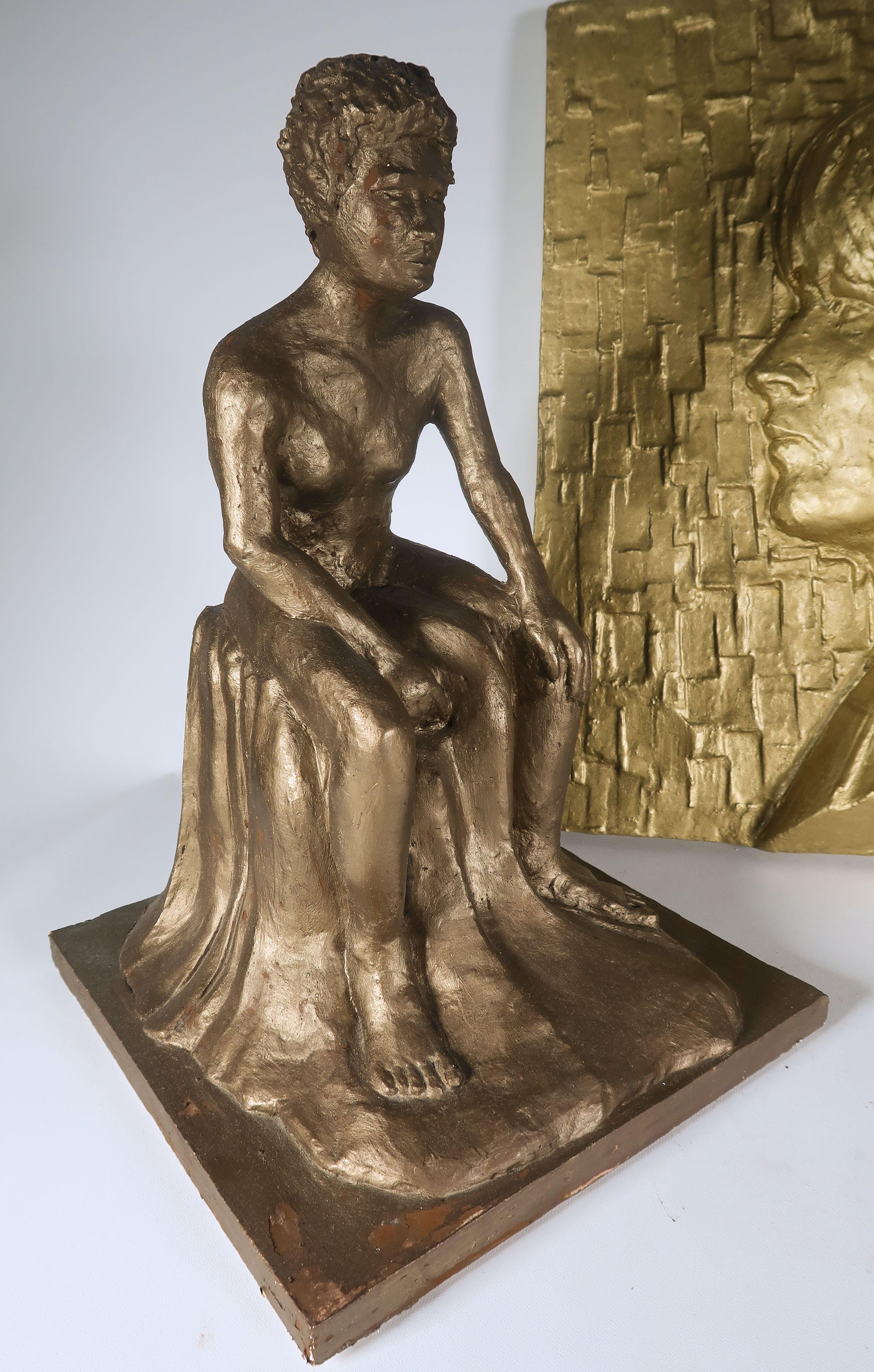 Toon Gielen - (Beschilderd) keramiek en was, Lotje van diverse sculpturen kopen? Bied vanaf 1!