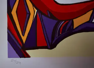 Maartje Wijngaarden - “Faces”. Handgesigneerd en genummerde zeefdruk. kopen? Bied vanaf 35!