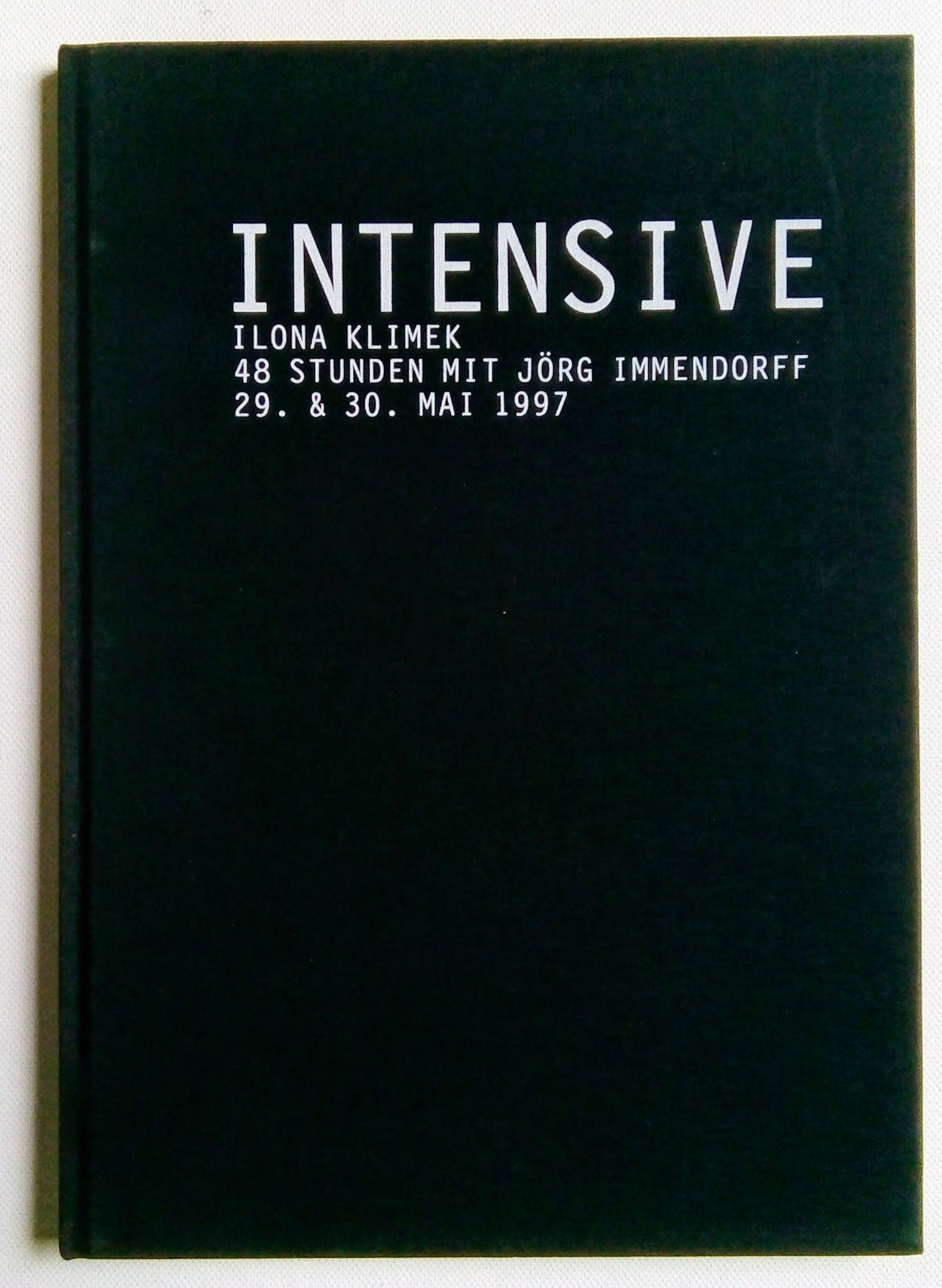 Jörg Immendorff - 48 uur met fotograaf Ilona Klimek exemplaar 148 uit 300 en GESIGNEERD. kopen? Bied vanaf 1!