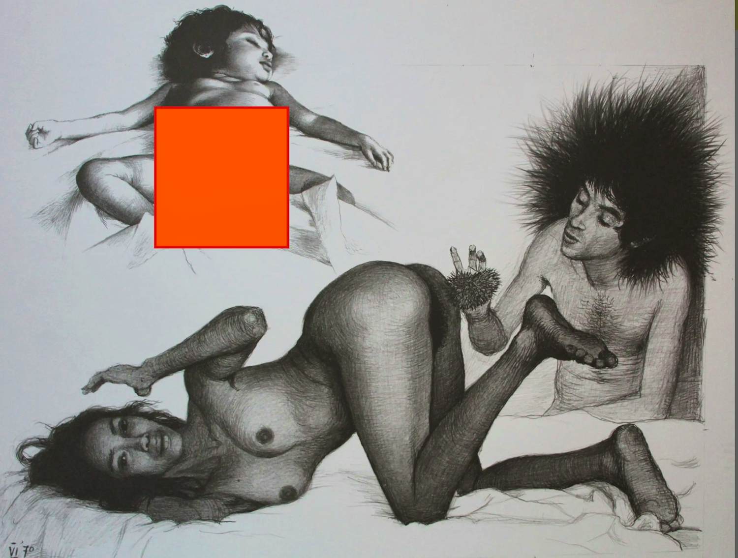 Aat Veldhoen - Litho - 1970 kopen? Bied vanaf 80!