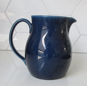 Plateelbakkerij Zenith - Donkerblauwe platelen kan kopen? Bied vanaf 23!